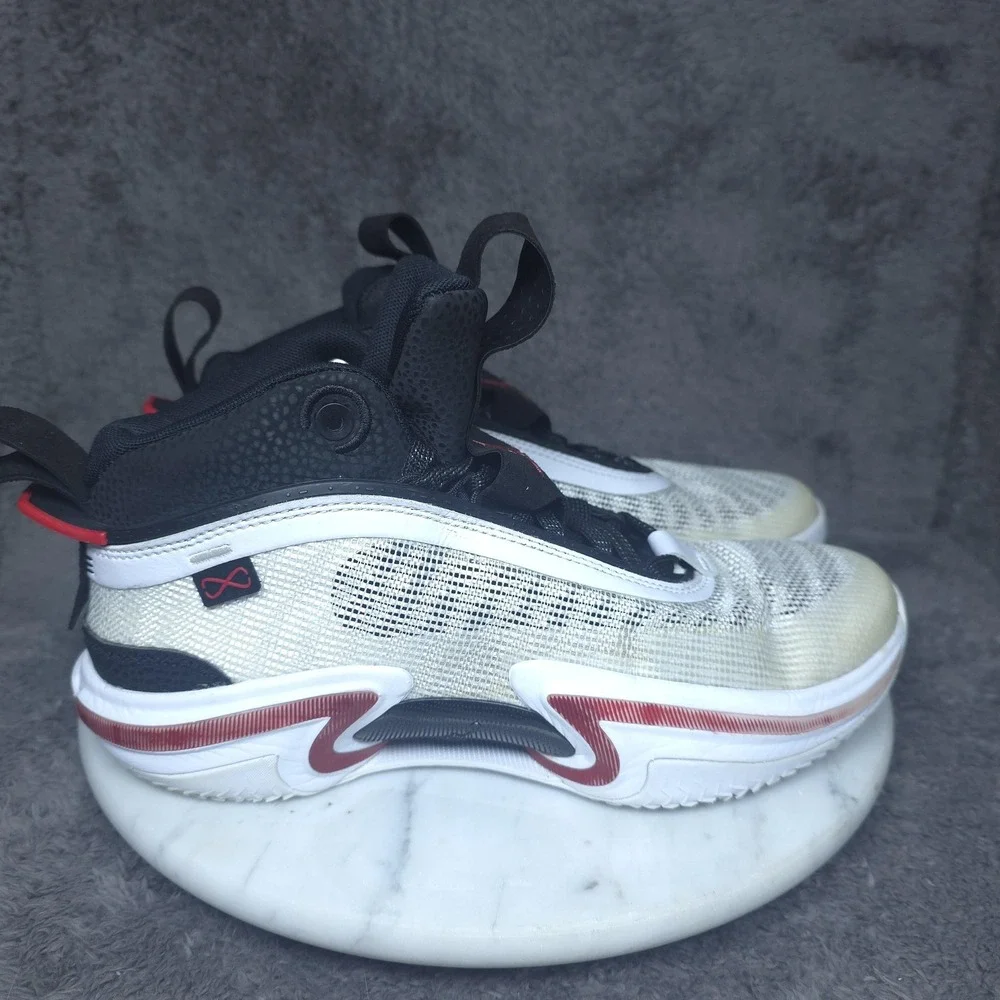 Jordan Air Jordan 36 Shoes Youth 6.5Y White Black Basketball Sneakers DA9054-100